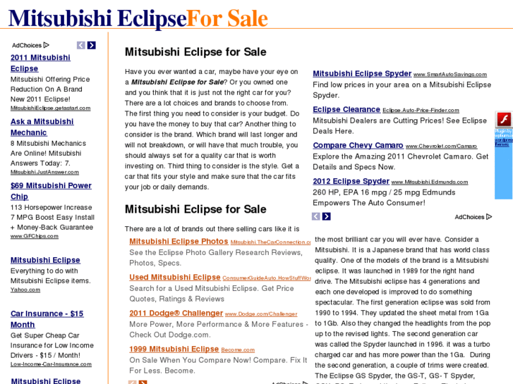 www.mitsubishieclipseforsale.net