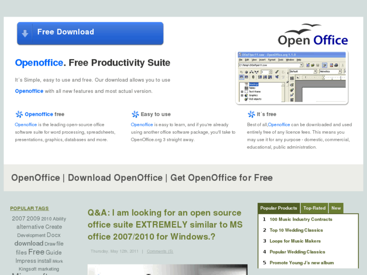 www.openofficedatabase.com