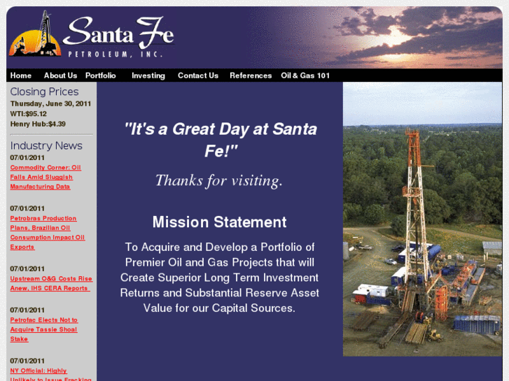 www.santafepetroleum.com