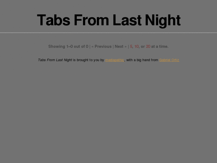 www.tabsfromlastnight.com