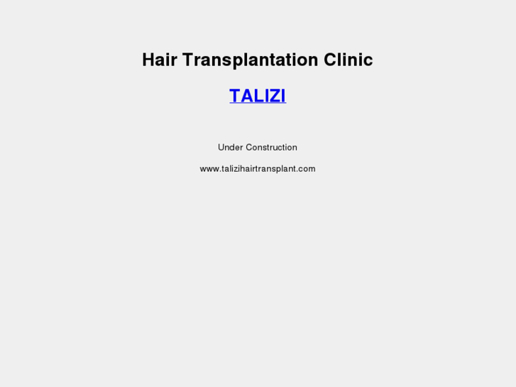 www.talizihairtransplant.com