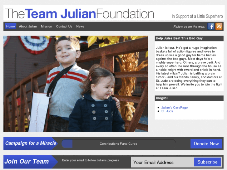 www.teamjulianfoundation.com