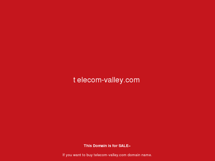 www.telecom-valley.com