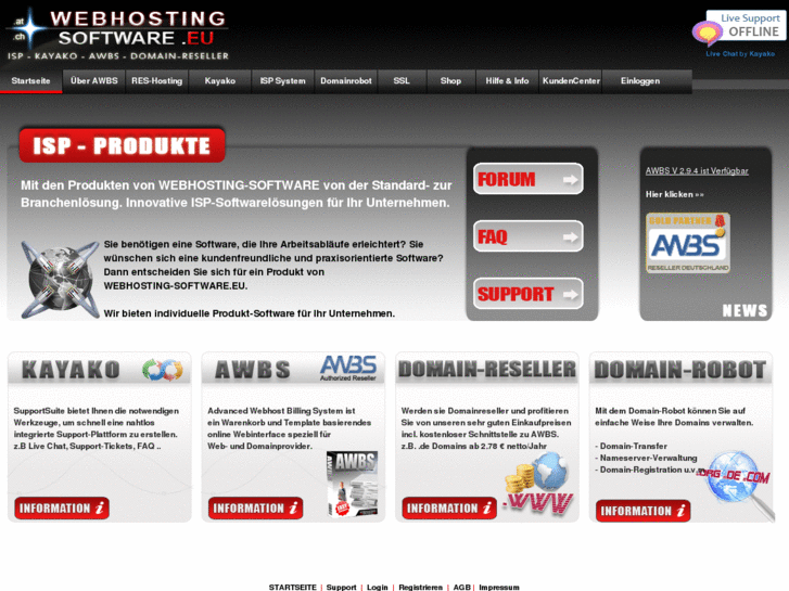 www.webhosting-software.eu