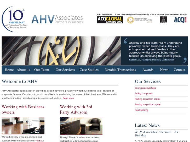 www.ahvassociates.com