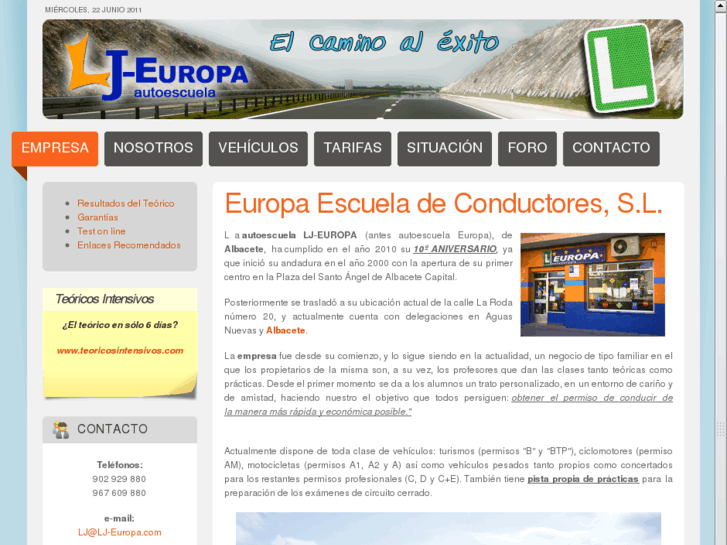 www.autoescuelaseuropa.com