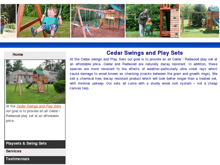 www.cedarswingsandplaysets.com