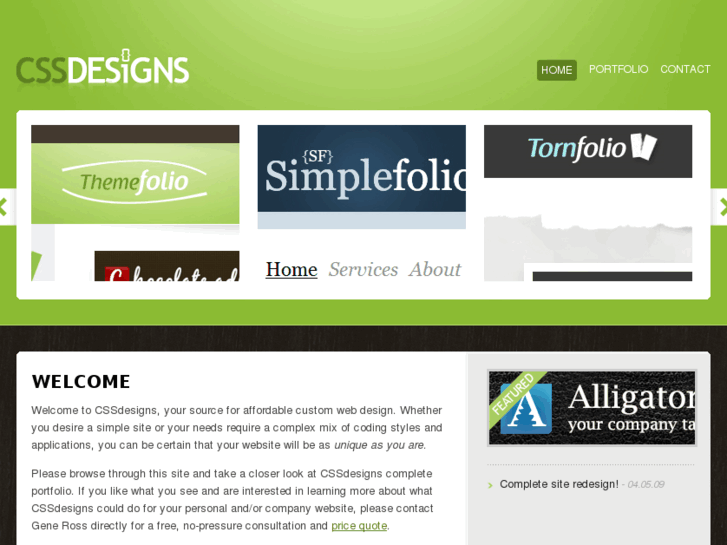 www.cssdesigns.net