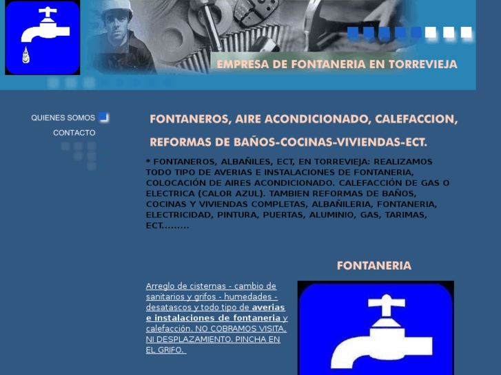 www.fontanerostorrevieja.es