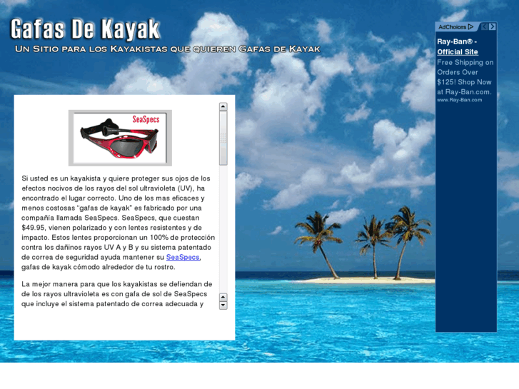 www.gafasdekayak.com