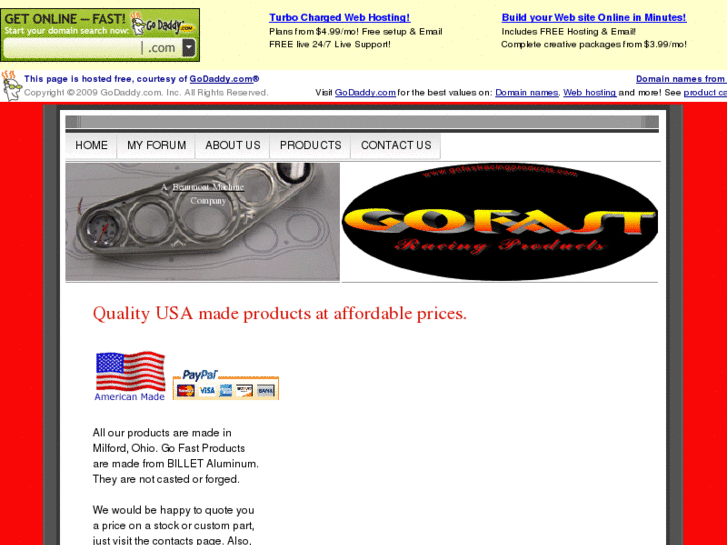 www.gofastracingproducts.com