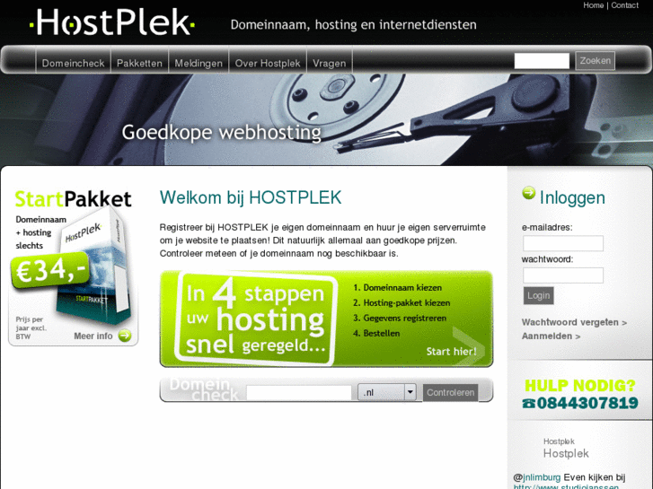 www.hostplek.nl