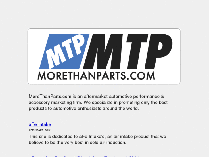 www.morethanparts.com