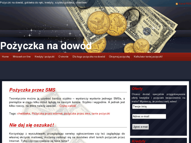 www.pozyczkanadowod.com.pl