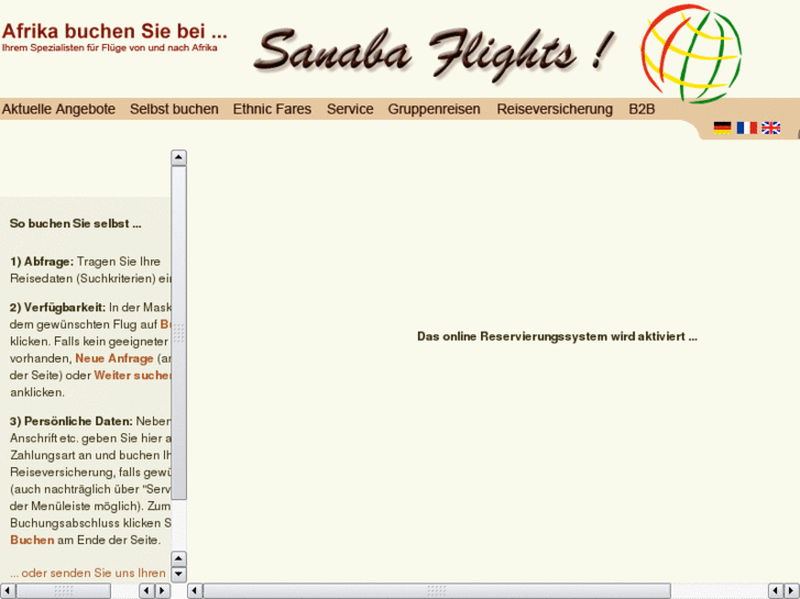 www.sanabaflights.com