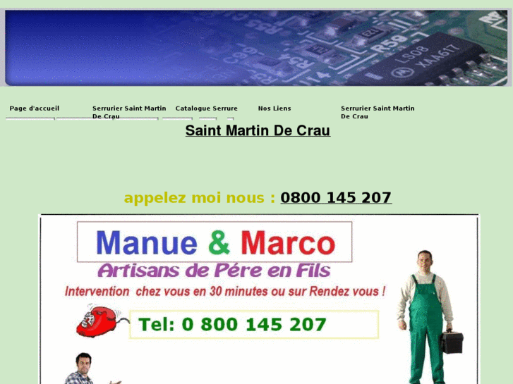 www.serruriersaintmartindecrau.net