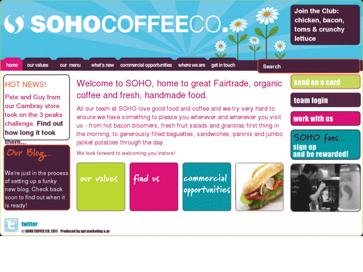 www.sohocoffee.com