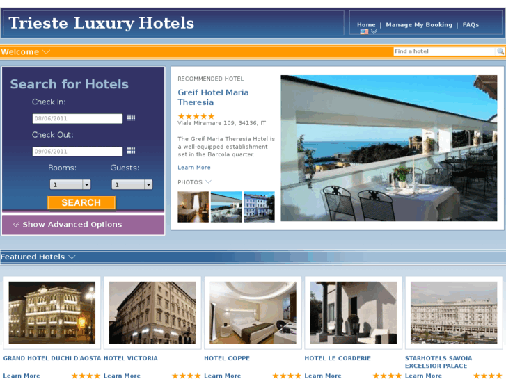 www.triesteluxuryhotels.com