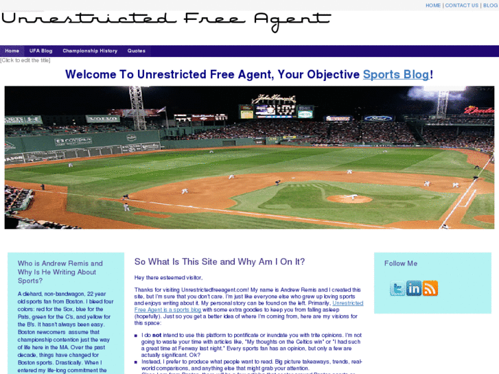 www.unrestrictedfreeagent.com