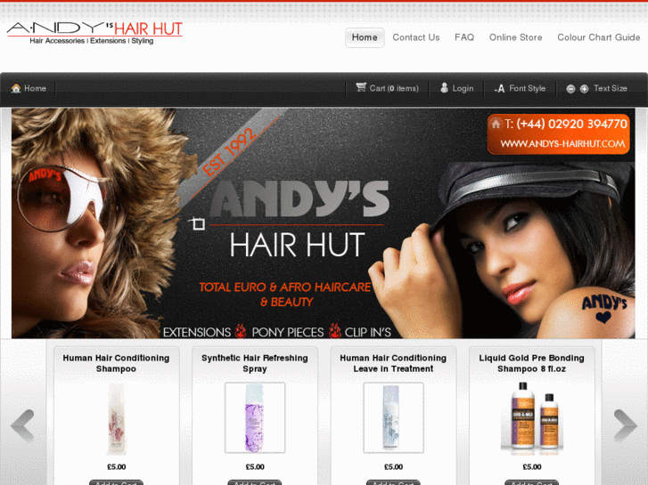 www.andys-hairhut.com