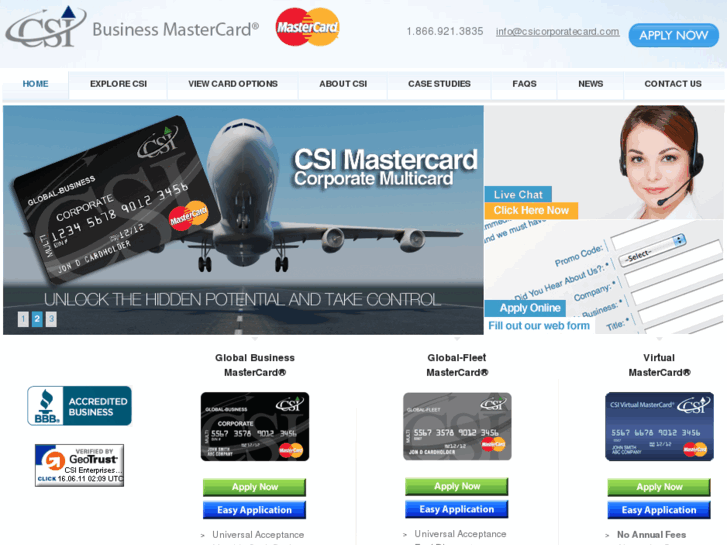 www.csi-businessmastercard.com