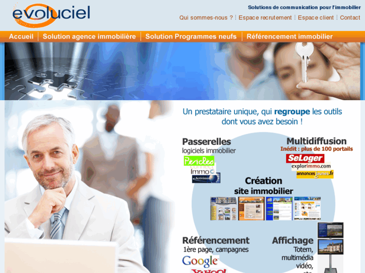 www.evoluciel-immobilier.com