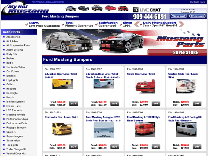 www.fordmustangbumpers.com