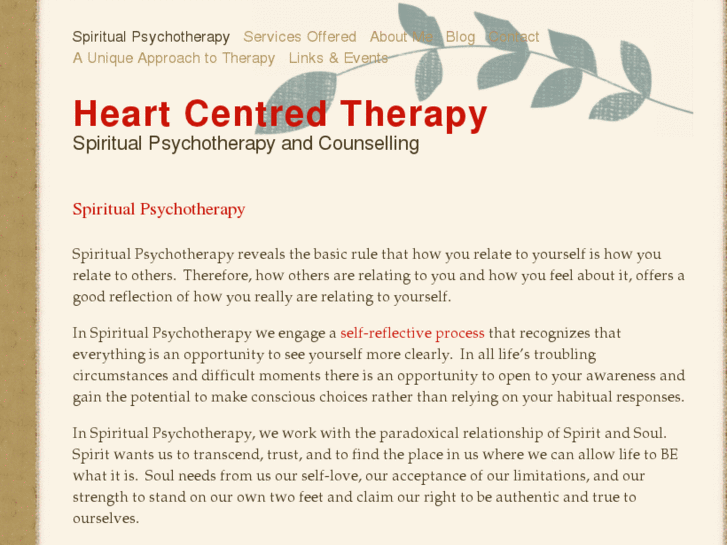 www.heartcentredtherapy.com