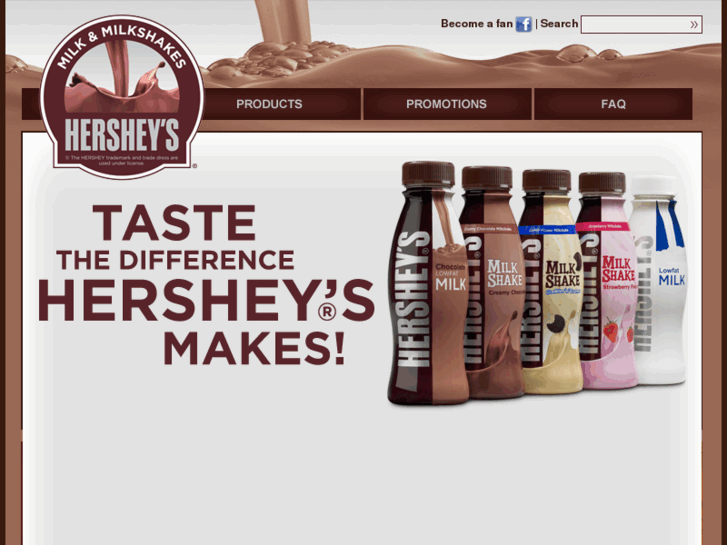 www.hersheysflavoredmilkandmilkshakes.com