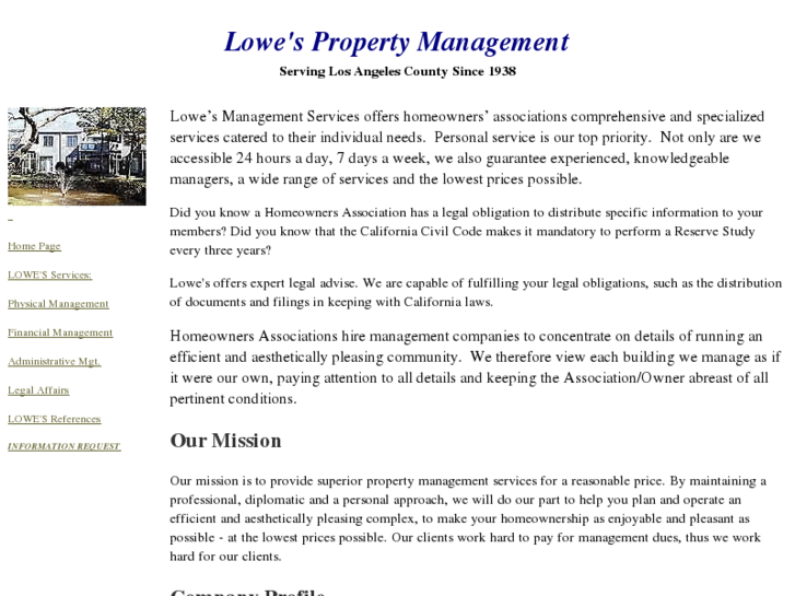 www.lowesmanagement.com