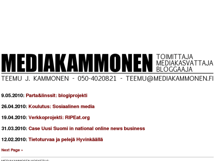 www.mediakammonen.fi