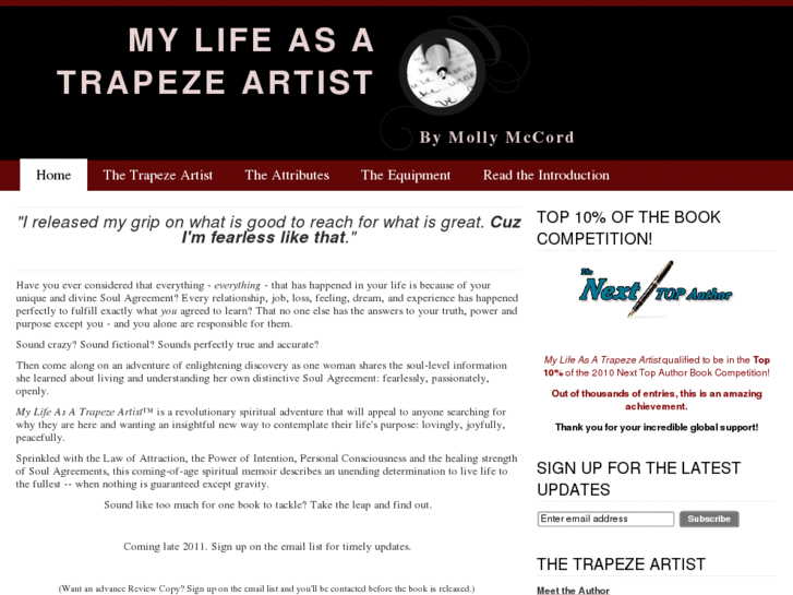 www.mylifeasatrapezeartist.com