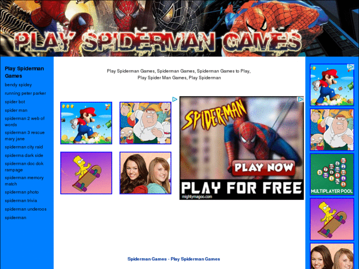 www.playspidermangames.org