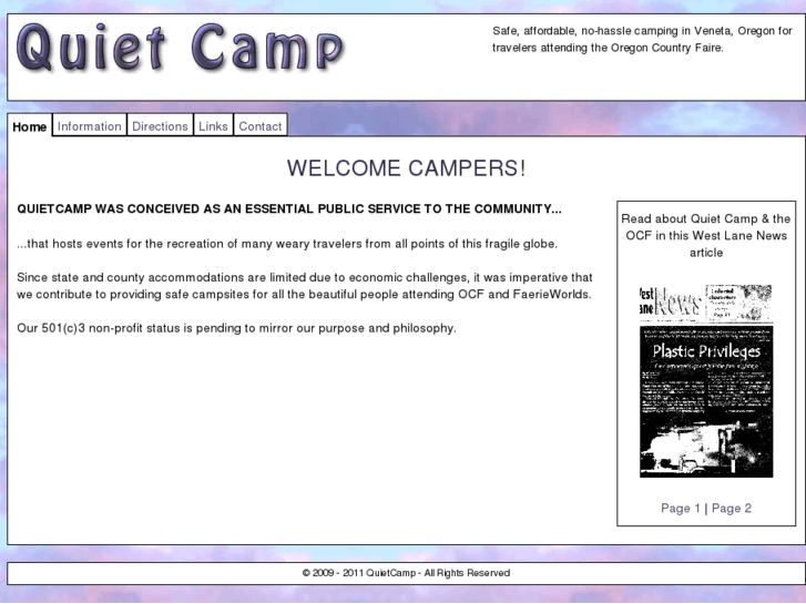 www.quietcamp.org