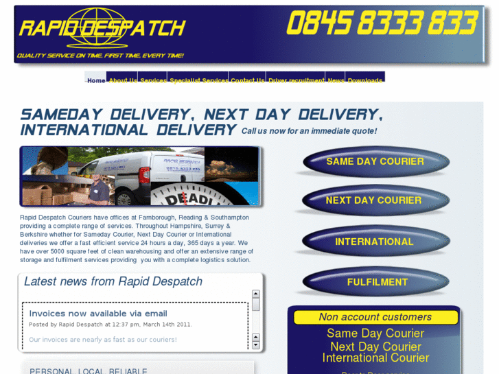 www.rapiddespatch.co.uk