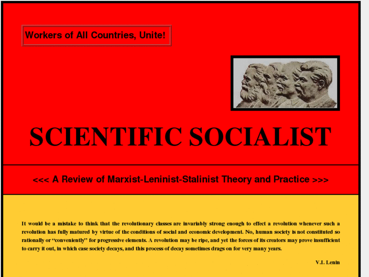 www.scientificsocialist.org