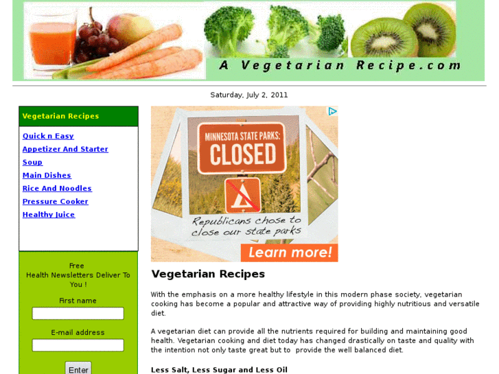 www.avegetarianrecipe.com