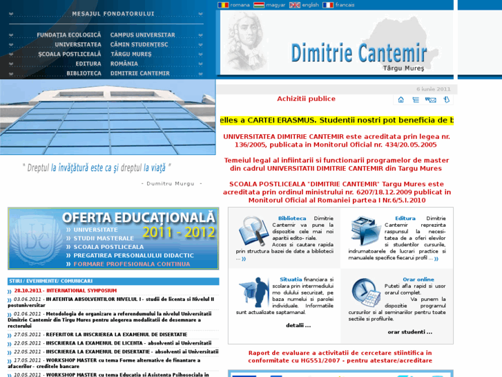 www.cantemir.ro