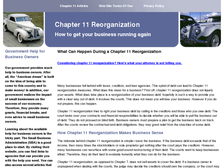 www.chapter11reorganization.com