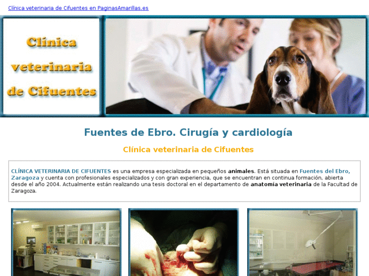 www.clinicaveterinariadecifuentes.com