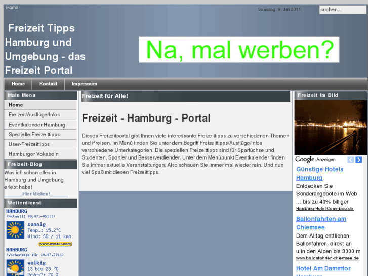 www.freizeitportal-hamburg.de