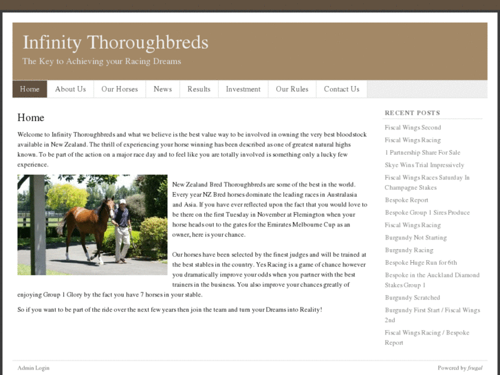 www.infinitythoroughbreds.com