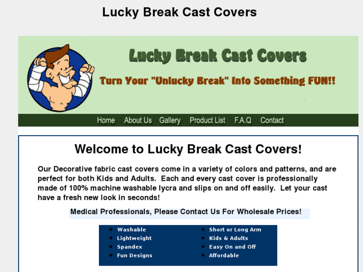 www.luckybreakcastcovers.com