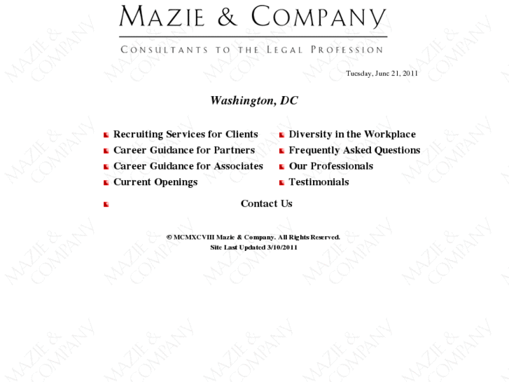 www.maziecompany.com