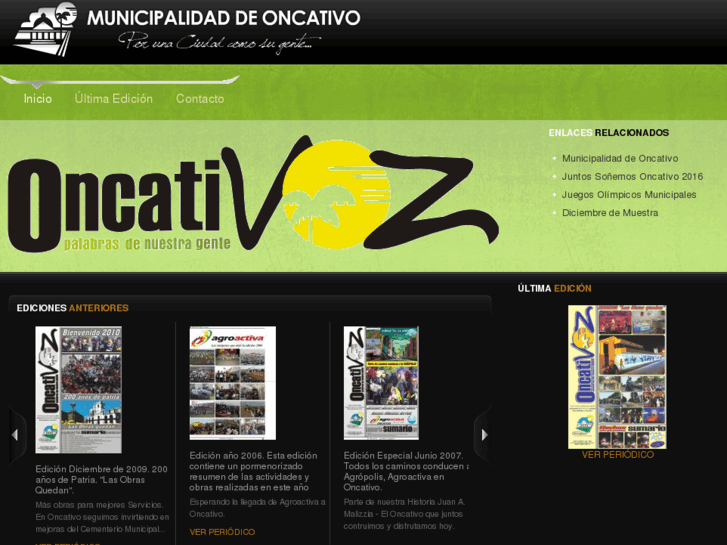 www.oncativoz.com.ar