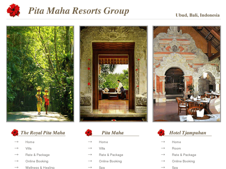 www.pitamaharesorts.com