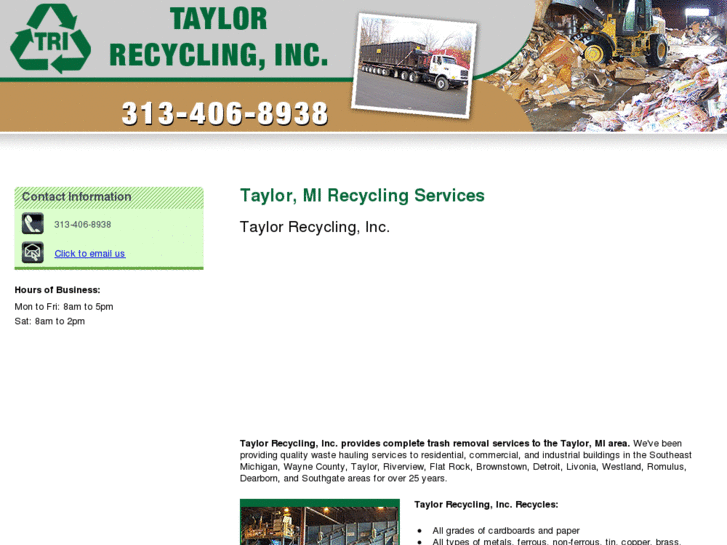 www.recyclingandwastehaulingwaynecountymi.com