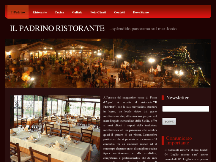 www.ristoranteilpadrino.com