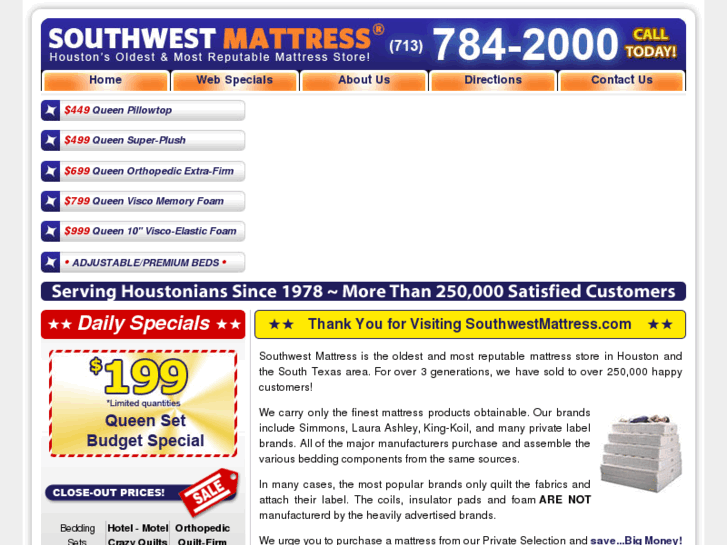 www.southwestmattress.com