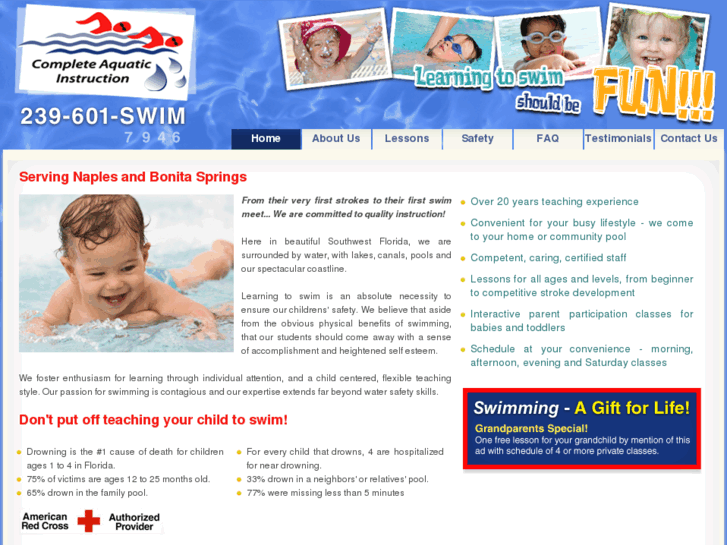 www.swimlessonscai.com